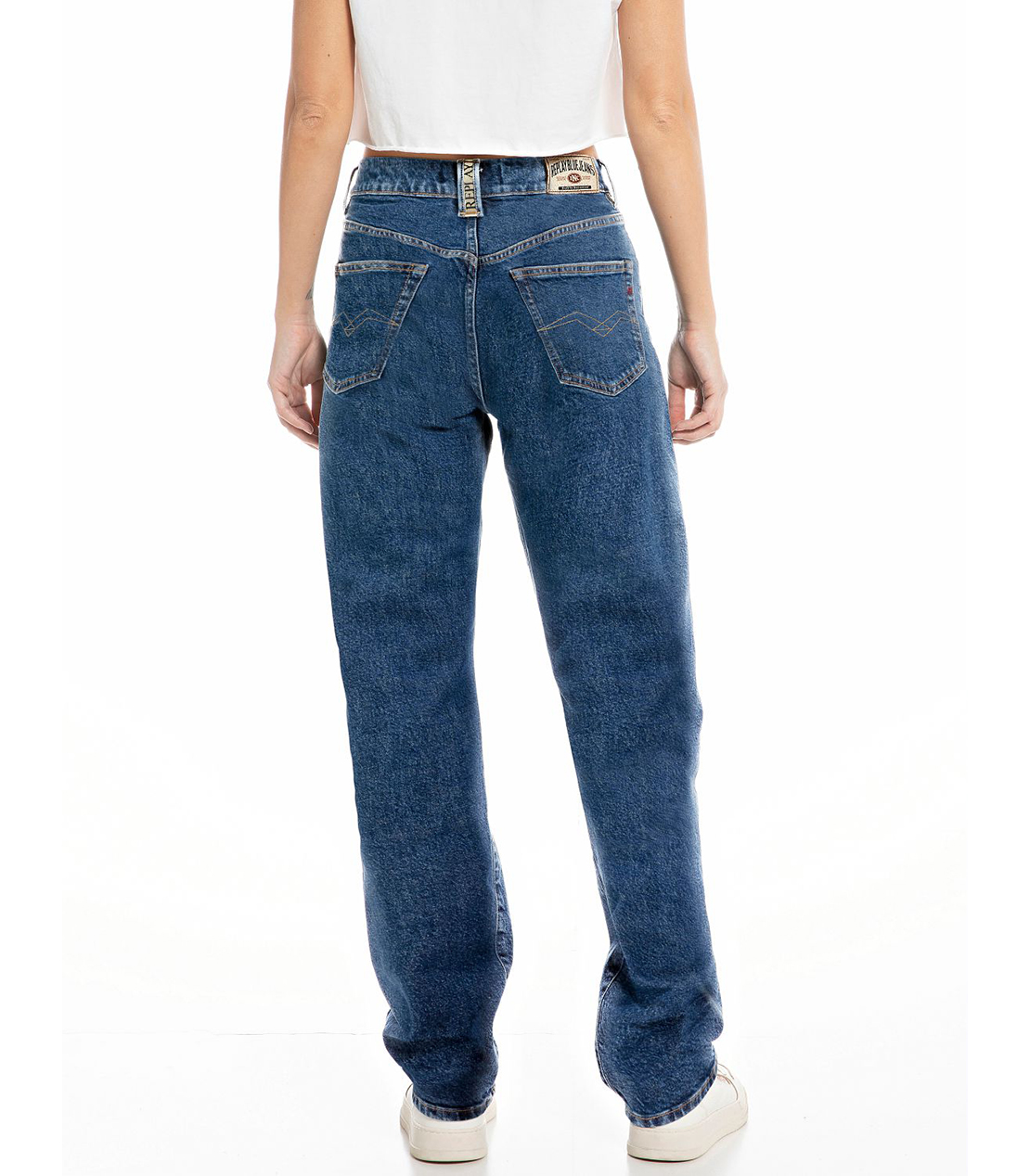 9 ZERO 1 コンフォートストレートフィットデニム 詳細画像 ダークブルー 2